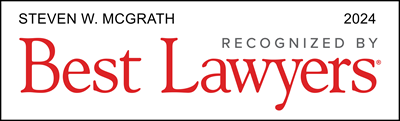 Best Lawyers 2024 Badge - Steve McGrath