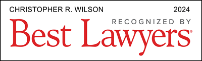 Best Lawyers 2024 Badge - Chris Wilson