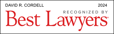 Best Lawyers 2024 Badge - David Cordell