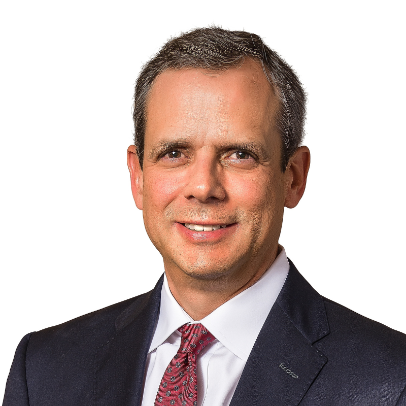 R. Kevin Redwine Attorney Headshot, man in suit in front of white background