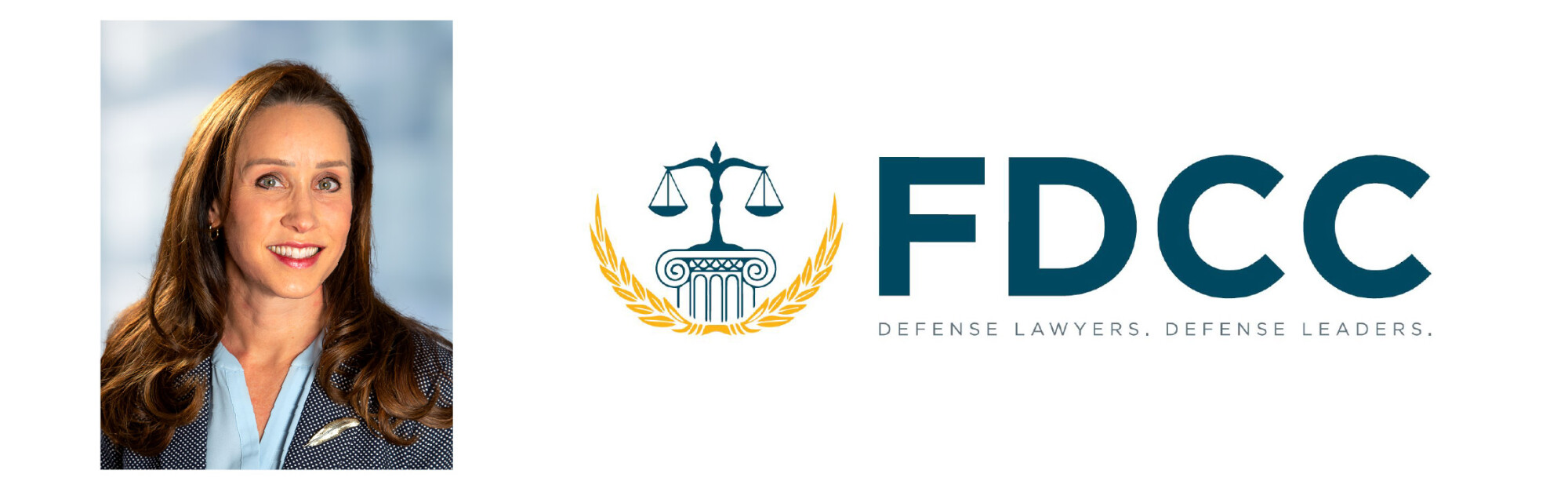 Paige Shelton and FDCC logo